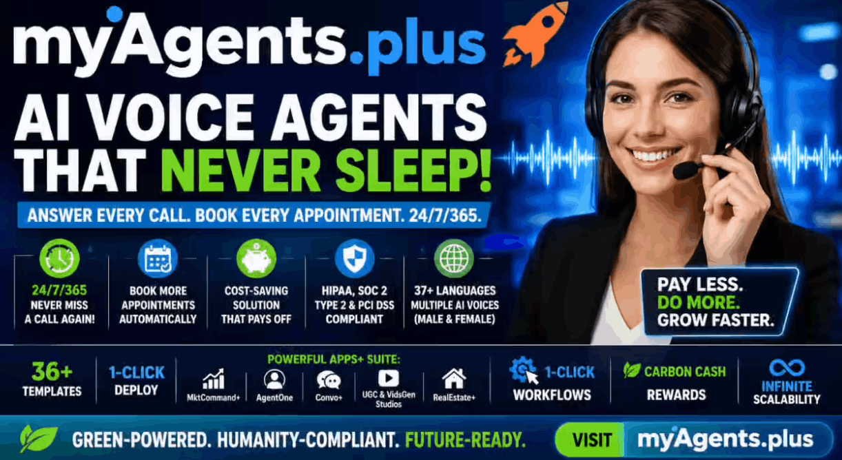 AI Voice+ Powered by myAgents.plus Radio Spot